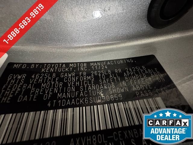 2025 Toyota Camry LE