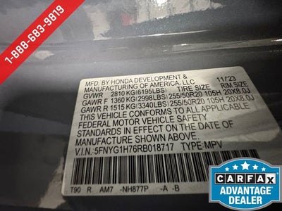 2024 Honda Pilot Touring