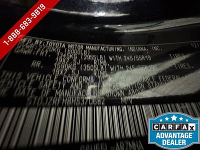 2017 Toyota Highlander SE