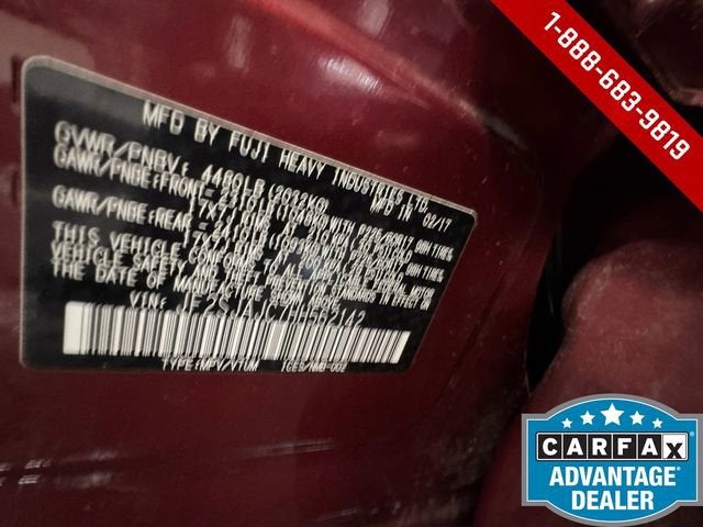 2017 Subaru Forester 2.5i Limited