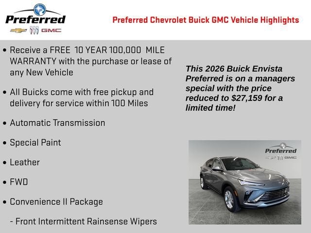 2026 Buick Envista Preferred