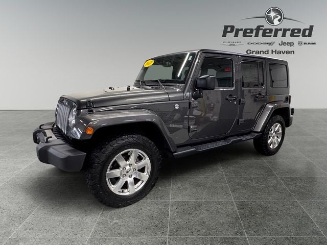 2017 Jeep Wrangler Unlimited Sahara 3.6 Liter V6 4D Automatic 4WD