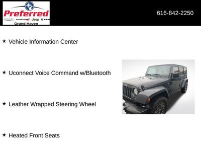 2016 Jeep Wrangler Unlimited Rubicon