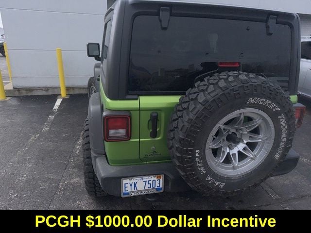 2020 Jeep Wrangler Sport S 3.6 Liter V6 2D Manual 4WD