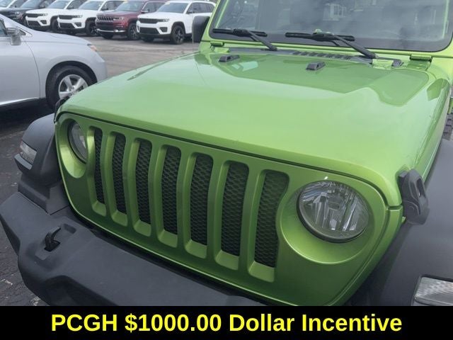 2020 Jeep Wrangler Sport S 3.6 Liter V6 2D Manual 4WD