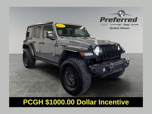 2023 Jeep Wrangler 4-Door Willys 4x4