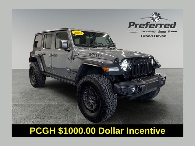 2023 Jeep Wrangler 4-Door Willys 4x4