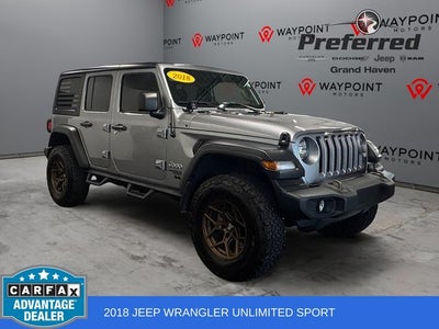 2018 Jeep Wrangler Unlimited Sport S 4x4