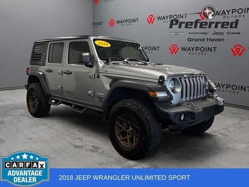 2018 Jeep Wrangler Unlimited Sport S 4x4