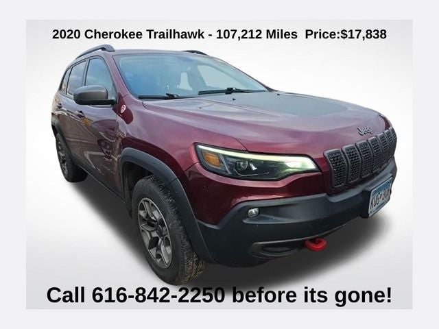 2020 Jeep Cherokee Trailhawk 3.2 Liter V6 4WD