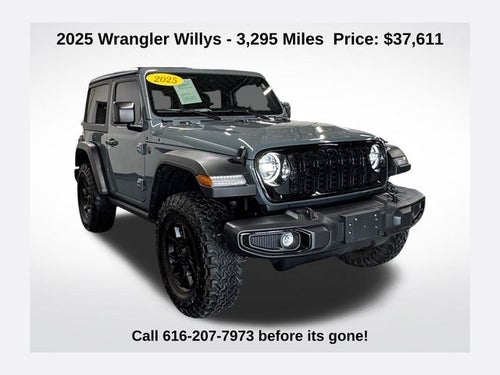 2025 Jeep Wrangler 2-Door Willys 4x4