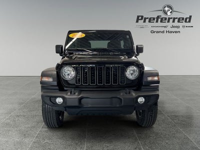 2024 Jeep Wrangler 4-Door Sport S 4x4