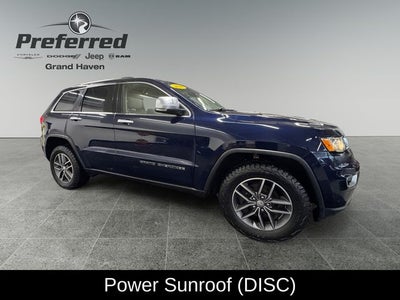 2018 Jeep Grand Cherokee Limited 3.6 Liter V6 4WD