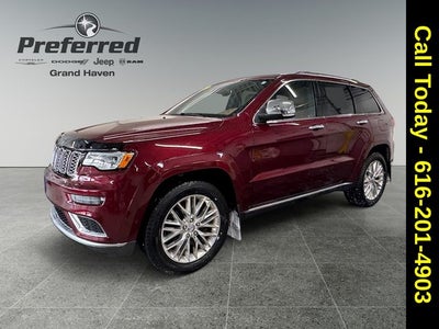 2017 Jeep Grand Cherokee Summit 4x4