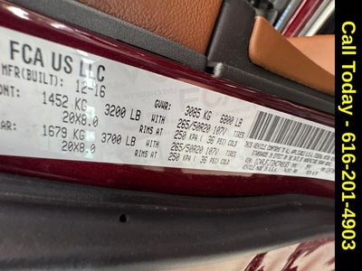 2017 Jeep Grand Cherokee Summit 4x4