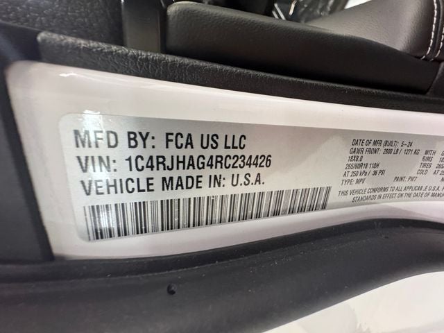 2024 Jeep Grand Cherokee Altitude X 4x4