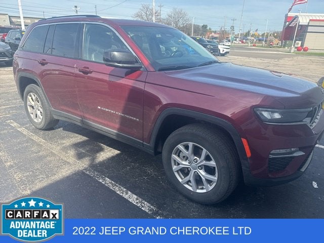 2022 Jeep Grand Cherokee Limited 3.6 Liter V6 4WD