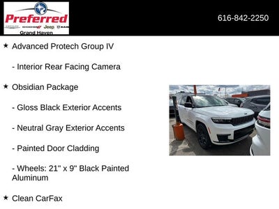 2025 Jeep Grand Cherokee L Summit Reserve 4x4