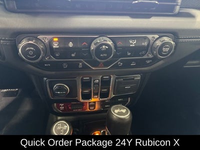 2024 Jeep Wrangler Rubicon X 3.6 Liter V6 4D Automatic 4WD