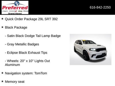 2024 Dodge Durango SRT 392 AWD