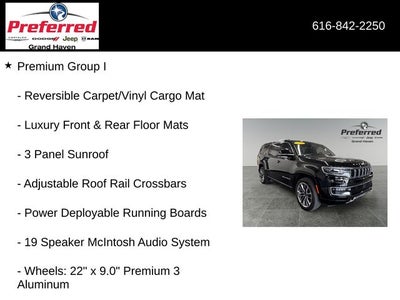 2024 Jeep Wagoneer L Series III 3.0 Liter I6 4WD