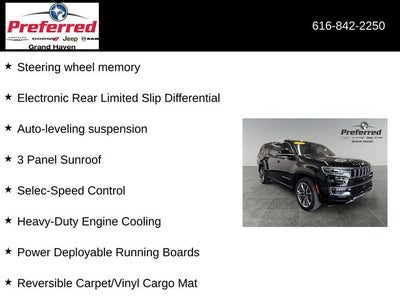 2024 Jeep Wagoneer L Series III 3.0 Liter I6 4WD