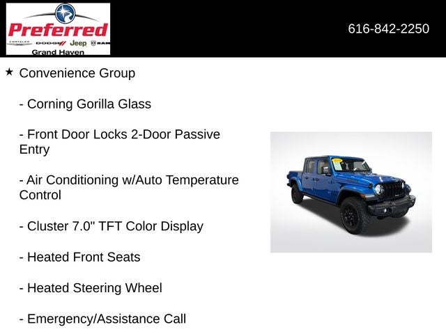 2024 Jeep Gladiator Willys