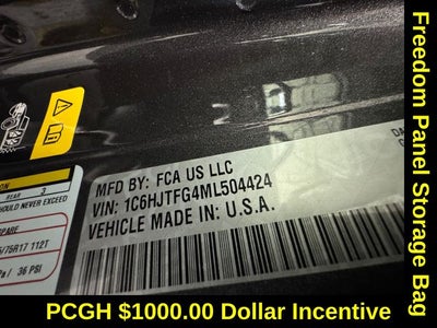 2021 Jeep Gladiator Overland 4x4