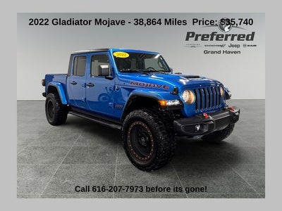 2022 Jeep Gladiator Mojave 3.6 Liter V6 Crew Cab Automatic 4WD