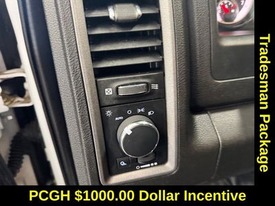 2022 RAM 1500 Classic Tradesman Quad Cab 4x4 6'4' Box