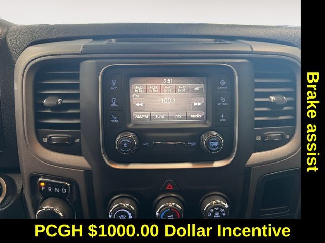 2022 RAM 1500 Classic Tradesman Quad Cab 4x4 6'4' Box