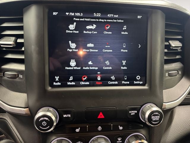 2021 RAM 1500 Big Horn/Lone Star 5.7 Liter V8 Hemi Crew Cab 4WD