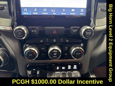 2022 RAM 1500 Big Horn Crew Cab 4x4 5'7' Box
