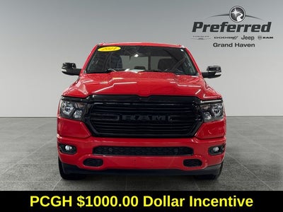 2021 RAM 1500 Big Horn Crew Cab 4x4 5'7' Box