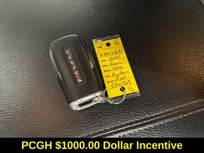 2021 RAM 1500 Big Horn Crew Cab 4x4 5'7' Box