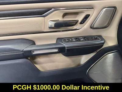 2019 RAM 1500 Limited 5.7 Liter V8 Hemi Crew Cab 4WD