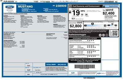 2013 Ford Mustang Boss 302 5.0 Liter V8 2D Coupe Manual Transmission
