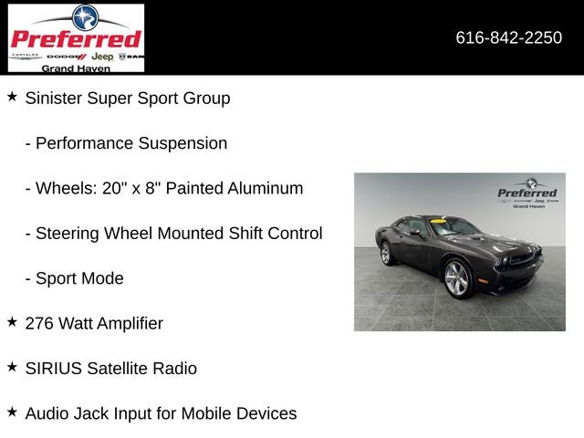 2014 Dodge Challenger SXT Plus