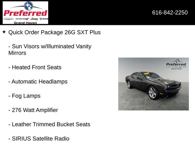 2014 Dodge Challenger SXT Plus