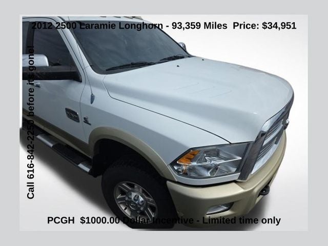2012 RAM 2500 Laramie Longhorn/Limited Edition