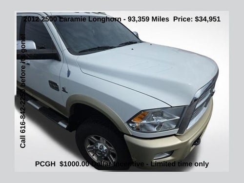 2012 RAM 2500 Laramie Longhorn/Limited Edition