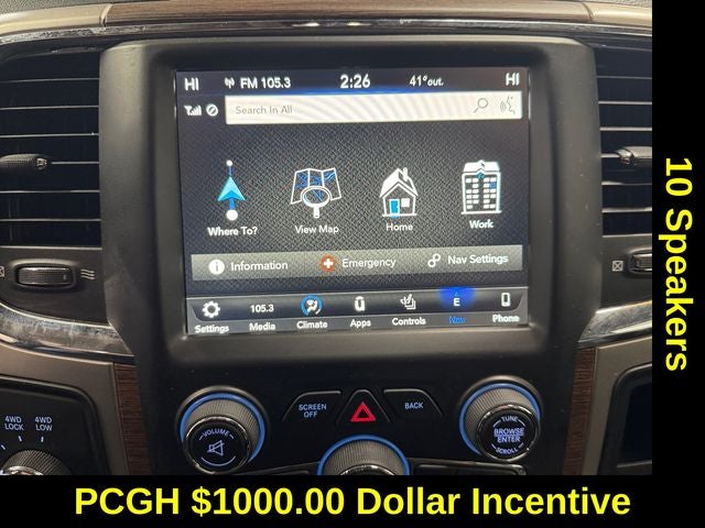 2018 RAM 2500 Laramie Crew Cab 4x4 6'4' Box