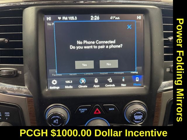 2018 RAM 2500 Laramie Crew Cab 4x4 6'4' Box