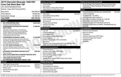 2019 Chevrolet Silverado 1500 RST