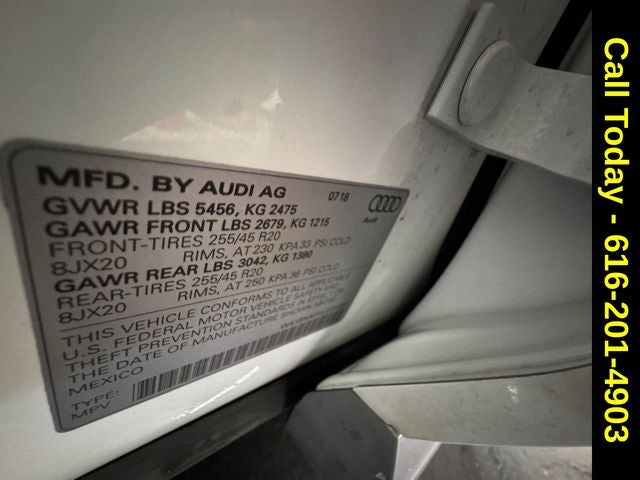 2018 Audi Q5 2.0T Tech Premium