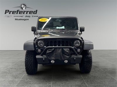 2016 Jeep Wrangler Willys Wheeler