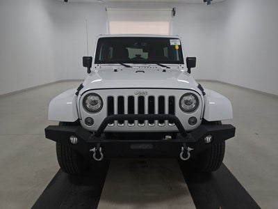 2018 Jeep Wrangler JK Unlimited Sahara 3.6 Liter V6 4D Automatic 4WD