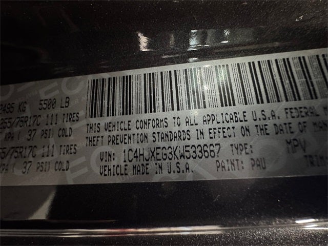 2019 Jeep Wrangler Unlimited Moab 4x4