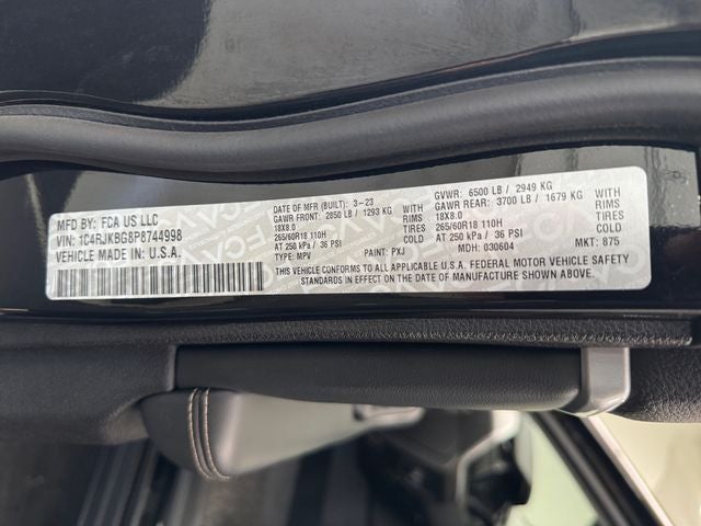 2023 Jeep Grand Cherokee L Limited 4x4