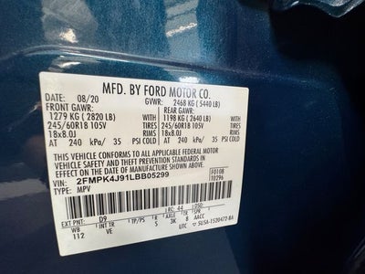 2020 Ford Edge SEL